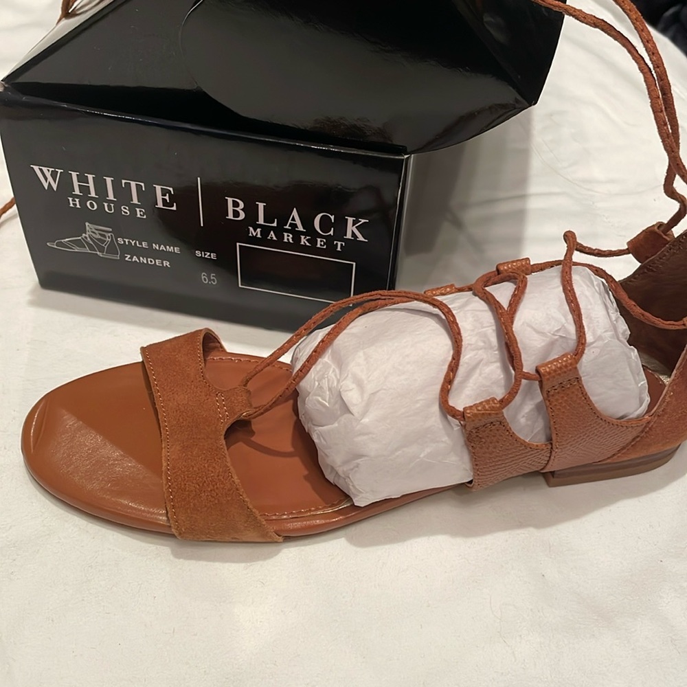 In original packaging  WHBM sandals